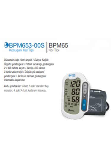 Lifechek Bpm653-00s Konuşan Kol Tipi Tansiyon Ölçme Cihazı