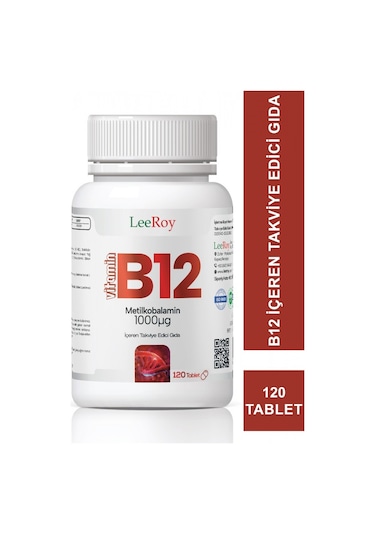 LeeRoy Vitamin B12 120 Tablet