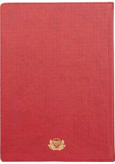 Ece Ajandası Çeşme 2026 Kırmızı - Haftalık 110 Gr. İthal Kağıt Sert Kapak 19,5x28 Kırmızı