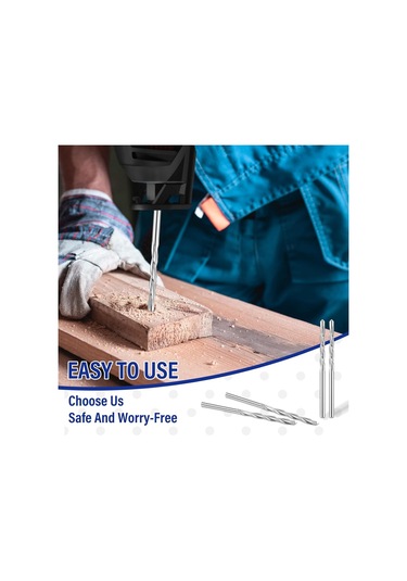 1/8 İnç Ahşap Kesme Matkap Uçları Pilot Nokta Kesme Matkap Ucu Seti