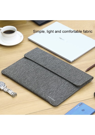 Cbtx Ultra İnce Çift Katmanlı 14" Dizüstü Bilgisayar Taşıma Kılıfı