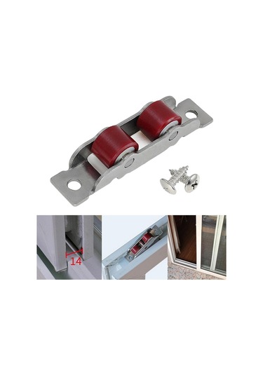 Makaralı Kapı Kayar Makaralı Koşucu Tekerlek Yuvası Tekerlekleri