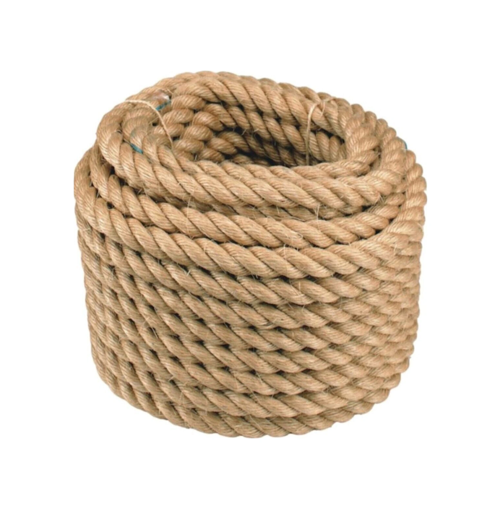 Açık Kahve Jüt Halat 20 Mm İp Kendir Urgan 3 Metre