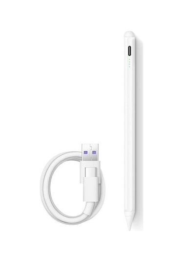 Coofbe 100mAh Şarjlı Universal İos ve Android Uyumlu Dokunmatik Stylus Kalem, Telefon Tablet Kalemi