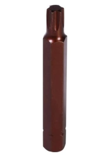 Rico 005-KK1163 Kaplamalı Mıknatıslı Torx Bits Uç Matkap Ucu T50 75 Mm