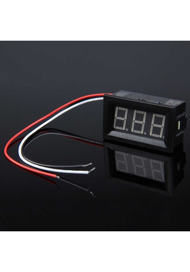 Robotistan Dijital Panel Voltmetre Dc 0-100 V