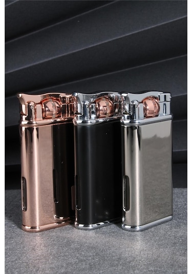 Silvio Monetti Rose Renk Özel Tasarım Pürmüz Gazlı Çakmak 24csm875mr03