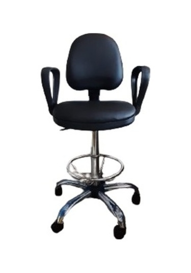 Bar Taburesi Kolçaklı Çember Ayaklı