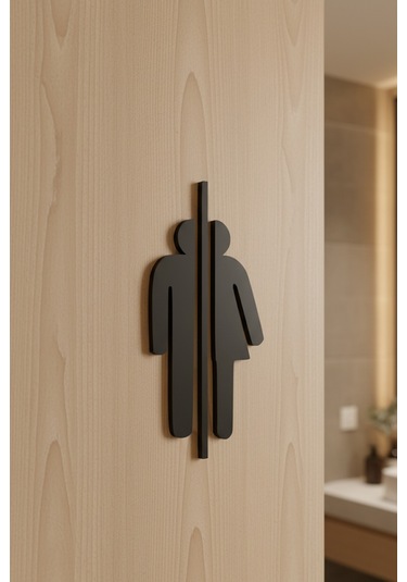 Wc Tabelası, Tuvalet Levhası, Kadın Erkek Tabela, Yönlendirme Levhaları 37