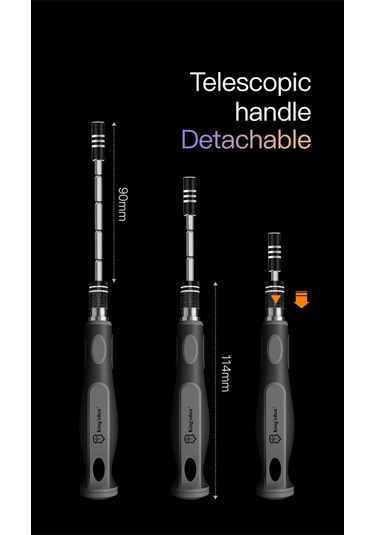 Tangshopping 32'si 1 Arada Tornavida Tamir Aracı - Siyah