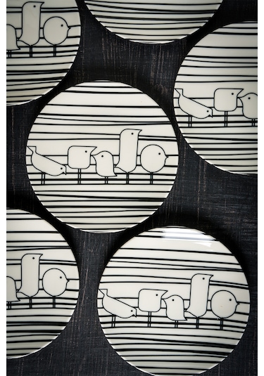 Nido 6 Parça Porselen Pasta Seti 19 Cm