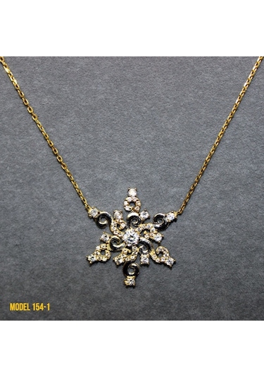 Osmanlı Motif Yıldız Kolye (407368235)
