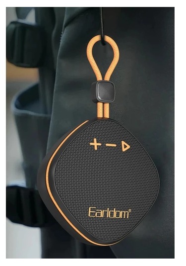 Earldom A34 Bt 5.3 Mini Kablosuz Hoparlör - Siyah-yeşil 1