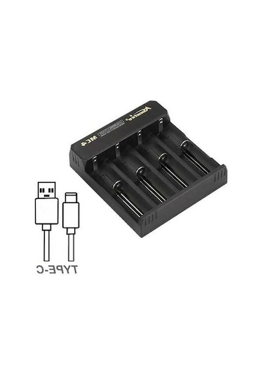 Fastbuy Alonefire 4 Kanalli Usb Akıllı Sarj Cihazı - 5v 2a Otomatik Durma - Mc4 Usb Şarj Adaptörü Siyah