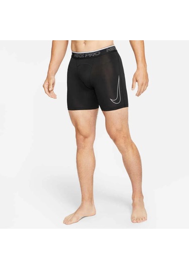 Pro Dri-fit Erkek Siyah Antrenman Şortu Siyah