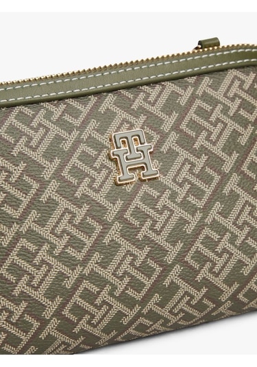 Tommy Hilfiger Kadın Çapraz Çanta Aw0aw17712mt1 Yeşil