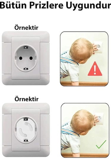 Priz Çocuk/bebek Koruma Kapağı Kaliteli