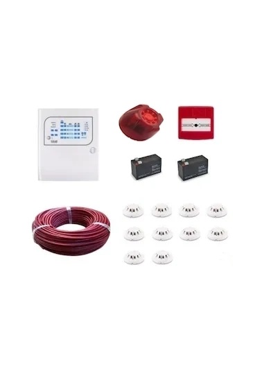 Codesec 10 Bölgeli Konvensiyonel Sertifikalı Yangın Alarm Seti
