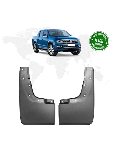 Volkswagen Amarok 2011 - 2020 Model Ön 2'li Paçalık Çamurluk - T