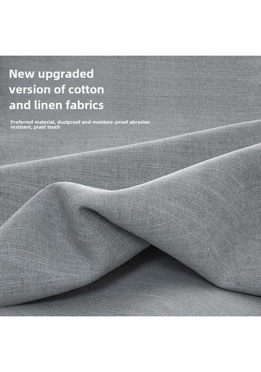 Bej Pamuk Ve Keten Kumaş 17 Izgaralı İç Çamaşırı Saklama Kutusu, Kapaklı Çekmece Tarzı Bölücüler Bej