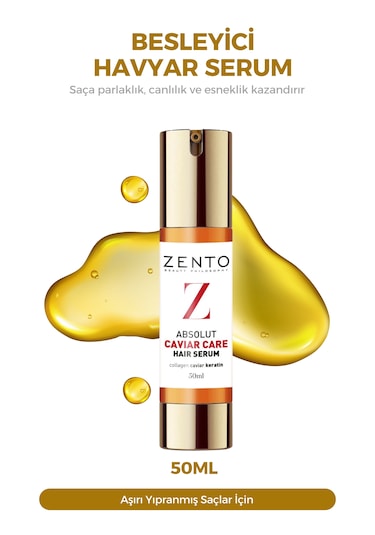 Zento Absolute Caviar Care Hair Havyar Bakım Serum 50 ML