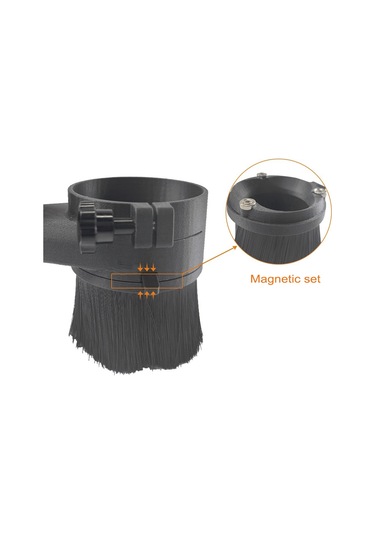 Reedark Cnc Makine Ve Vakum İçin 65mm Naylon Fırça - 775 Motor Uyumlu