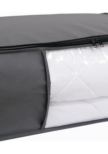 Vedsey 5' Li 50x70x25 Set Antrasit Pencereli Baza Altı Organizer Hurç Antrasit