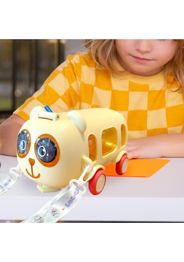 Suntek Çocuklar Su Şişesi Ile Çıkarılabilir Kayış Sarı Sarı