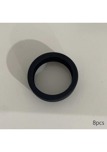 Suntek 8 Adet Bagaj Tekerlekleri Kapakları 2.09 '' Çap Siyah