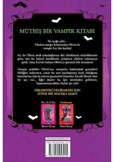 Kız Kardeşim Vampir 3 - Yeniden Doğuş - Sienna Mercer - Pegasus