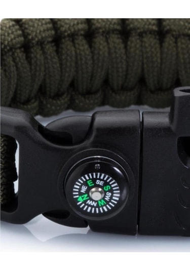 Paracord Outdoor Bileklik Çok Renkli