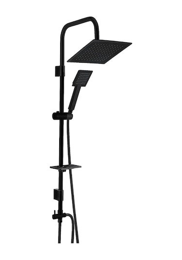 Armour Armatür Banyo Batarya Seti 2'li Siyah Siyah