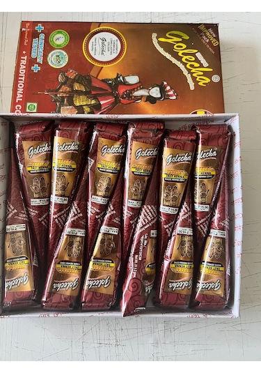 12 Adet Golecha Hint Kınası Doğal Kına Rengi