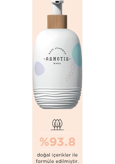 Agnotis Baby Bebekler Için Doğal Içerikli Bebek Şampuanı 400 ML