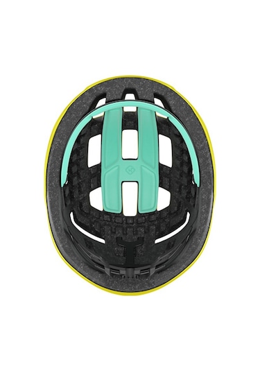 Lazer Tempo Kineticore Ce-cpsc Kask Parlak Sarı 54/61 Siyah Çok Renkli