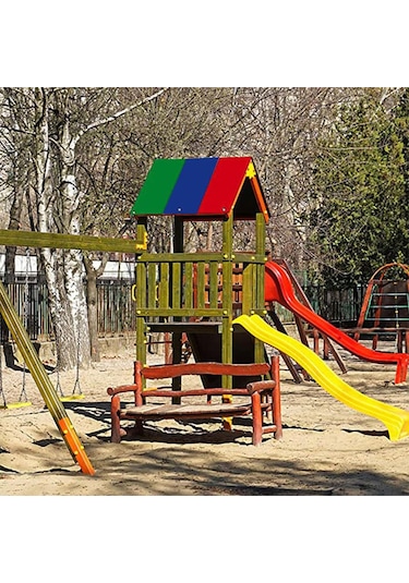 Suntek Su Geçirmez Salıncak Seti Yedek Yeşil-bej-kırmızı Yeşil Bej Kırmızı Yeşil - Bej - Kırmızı