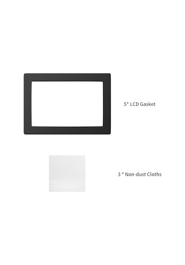 Wezone Elegoo Saturn 3d Yazıcı İçin 241x171mm Lcd Ekran Koruyucu Filtre Seti 5 Adet Filmi + 3 Adet Tozsuz Bezi