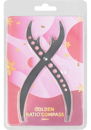 Suntek Kaş Şablon Cetveli Nokta Konumlandırma Siyah Siyah