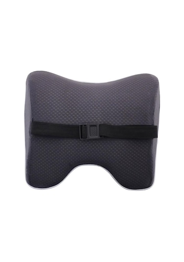 Viscofoam Carfort Büyük Visco Araç Boyun Yastığı – Ortopedik Oto Koltuk Boyun Desteği Siyah - Ergo Travel