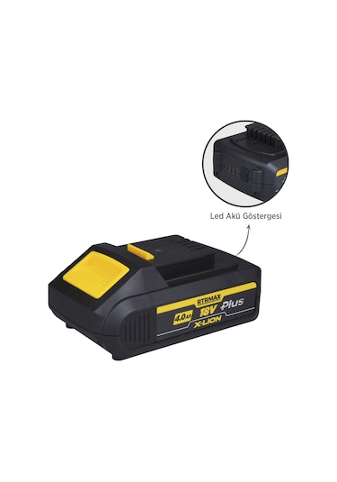 Rtrmax RTX1804P X-Lion Plus Akü Yedek Batarya 4.0 Ah