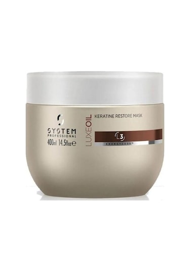 System Professional Luxoil Keratin Onarıcı Saç Maskesi 400 ML