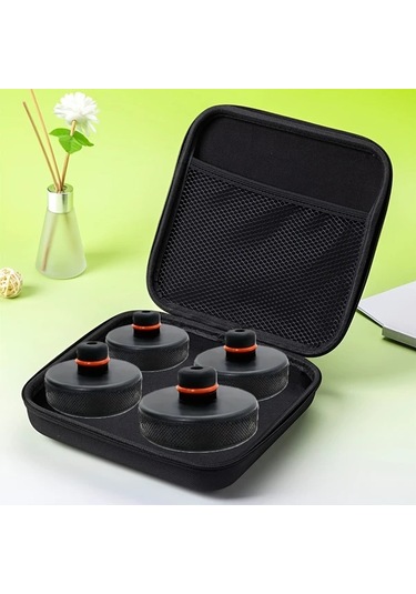 Lumaworld Tesla Kriko Stand Adaptörü 4lü Set Eva Çantalı Siyah Model 3 Y S X