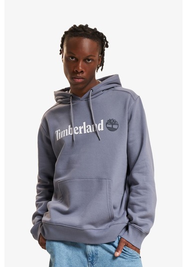 Timberland Kennebec River Linear Logo Erkek Gri Sweatshirt Tb0a5ukk0731 Gri