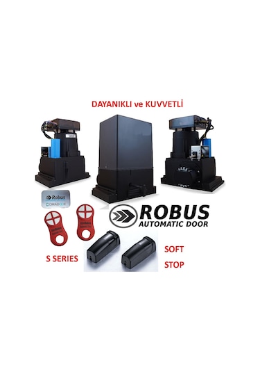 Robus S Serisi 1500 Kg Kapı Motoru Kiti