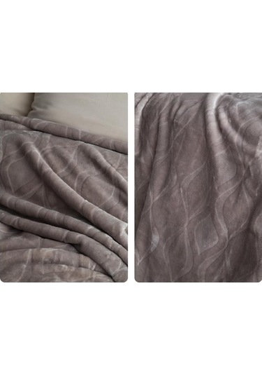 Ap Embos Çift Kişilik Vizon Mercy Battaniye Vizon