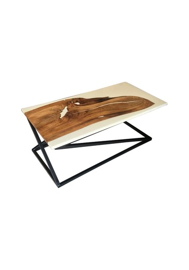 Epoksi Ceviz Sehpa Epoksi Sehpa Epoksi Orta Sehpa