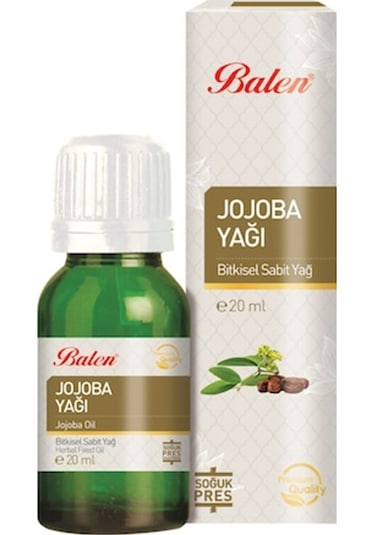 Balen Jojoba Yağı Soğuk Pres Aromatik Yağ 20 ML