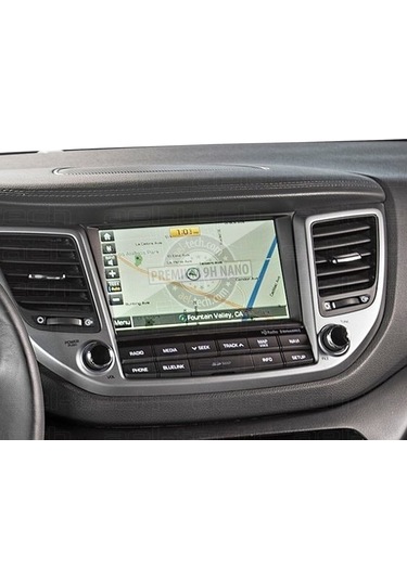 Hyundai Tucson 2016-2018 Uyumlu 8 İnç Navigasyon 9h Nano Ekran Koruyucu