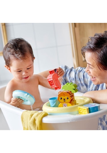 LEGO® Duplo 10966 İlk Banyo Zamanı Eğlencesi Yüzen Hayvan Adası 20 Parça