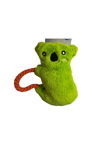 İpli Koala Sesli Köpek Oyuncağı